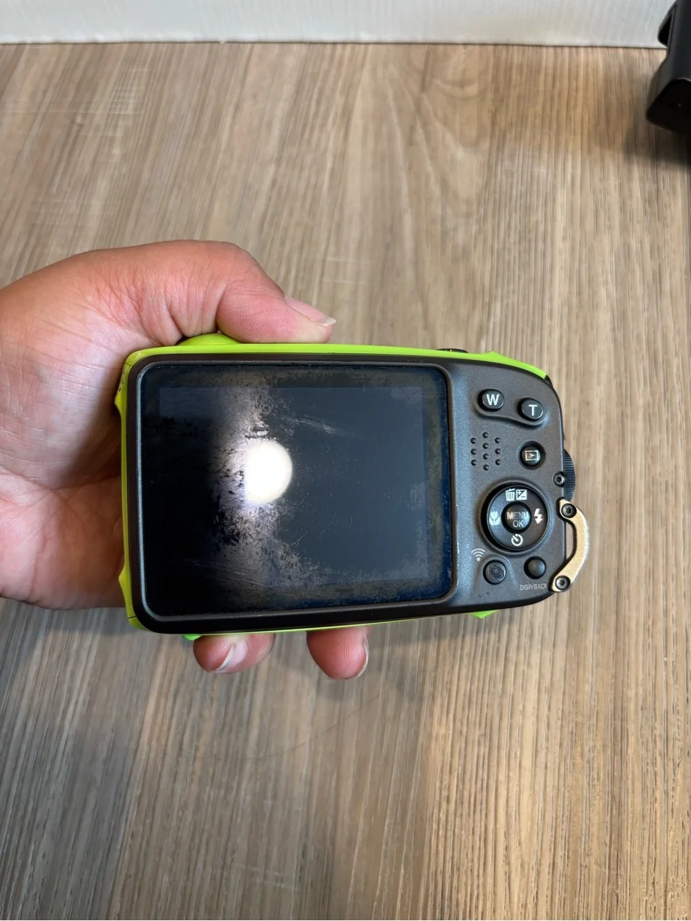 Fujifilm Finepix XP130 Digital Compact Camera Green Waterproof Charger Working
